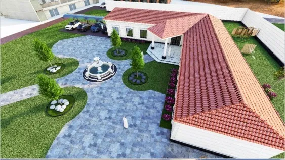 قرميد إسباني ووطني تركيب قرميد 